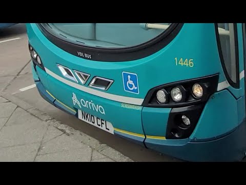 [HD WS] *THRASH* Arriva North East 1446 (NK10 CFL) On The X22