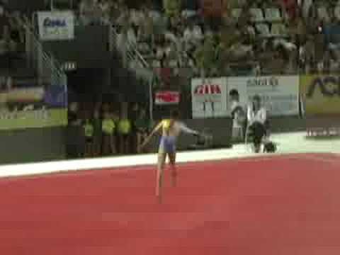 Daniela Druncea - FX @ Med. Gym Cup 2008
