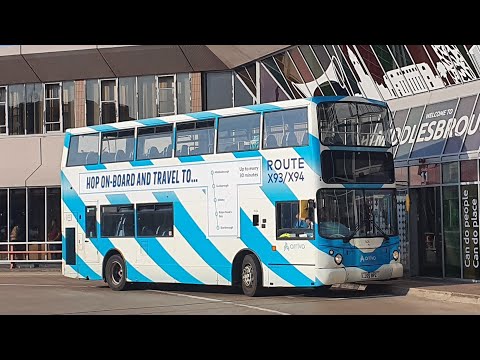 HILLCLIMB & THRASH: Route X94 | LJ55BPZ/7424 - Arriva North East: Volvo B7TL/Alexander ALX400