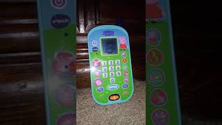 VTech Peppa Pig Let's Chat Learning Phone Startup