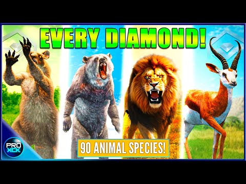 Every Species. All Diamonds! | theHunter Call of the Wild Montage