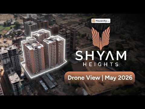 Shyam Heights Shyam Heights Drone Tour | Luxury 2 & 3 BHK Flats in Sargasan, Gandhinagar Timeline Image 1