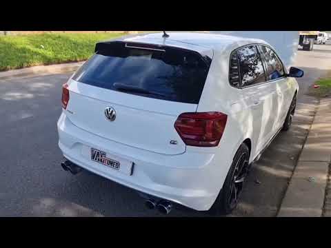 VW Polo 1.0TSi (Stage 2) with full exhaust and Downpipe | Pops and bangs