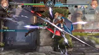 WELCOME TO GRANBLUE ROLLBACK NETCODE!! - KATALINA VS VIRA ONLINE GAMEPLAY