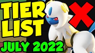 BEST JULY POKEMON UNITE TIER LIST! Absol Is Overrated! by Verlisify