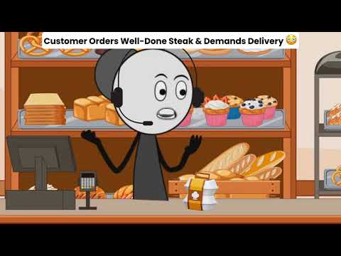 Customer Orders Well-Done Steak & Demands Delivery 😳