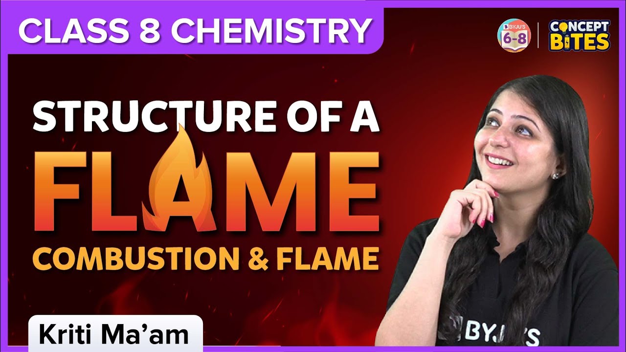 Structure of a Flame | Combustion and Flame | Class 8 | Chemistry | BYJU'S