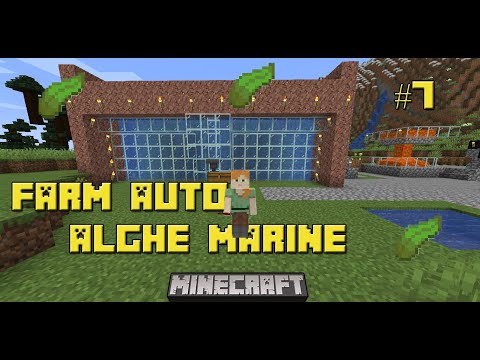 MINECRAFT 1.14.4 : Farm automatica di Alghe GUIDA !!