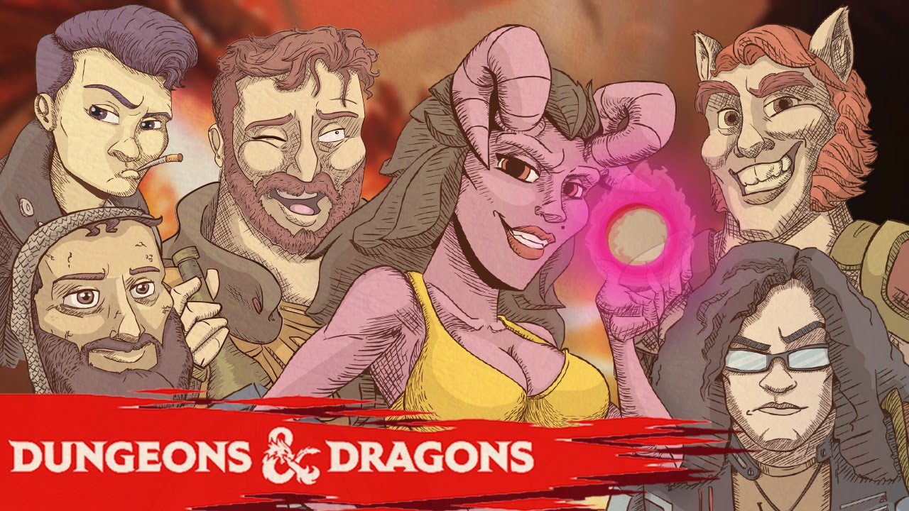 TWITS AND CRITS - Funhaus Dungeons and Dragons Part 1