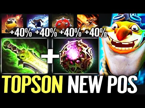 🔥 TOPSON Techies 100% NEW HERO NEW POS — Octarine + Ethereal Blade The Art of Bomberman Dota 2 Pro
