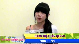 SBD 53 - Đặng Thị Xuân Quỳnh - Đại học Ngoại Ngữ