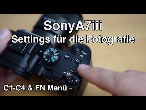 This is how I set up my Sony A7III for photography C1-C4 + FN menu