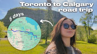 our road trip across Canada in 5 days | moving vlog