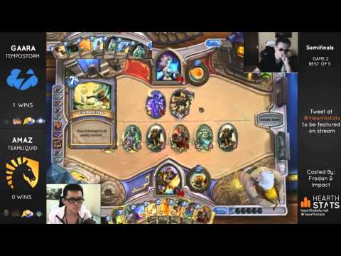 HearthStats League Invitational Hearthstone Semifinals - Amaz vs Gaara
