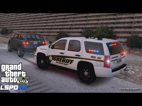 In GTA 5 Playing as a cop| Sheriff Monday #14 | New Pack| GTA 5 Lspdfr Mod|