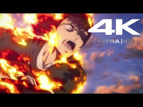 [4K] "Give Your Heart" - Hange Death Scene | Attack on Titan Final Season Part 3