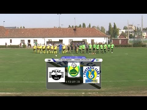 PTE PEAC PANNON ÁSVÁNY - THERMAL SPA SIKLÓS FC   2 - 3 (2 - 1)