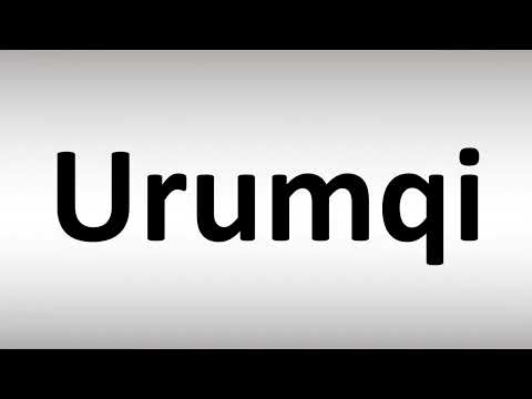 How to Pronounce Urumqi