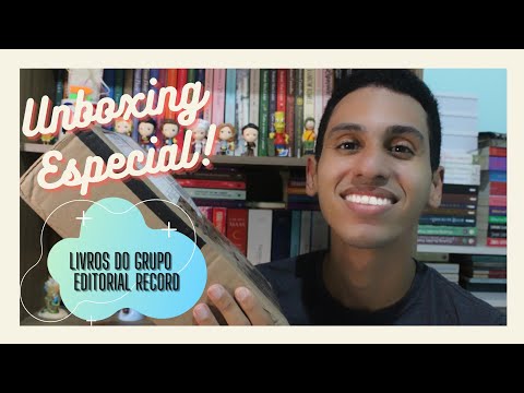 UNBOXING DA EDITORA RECORD ? | CARPE DIEM LITERRIO