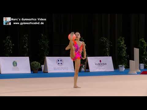 Hanna Vester (GER) - FIG-Junior 2006 04 - Aphrodite Cup Athens 2019