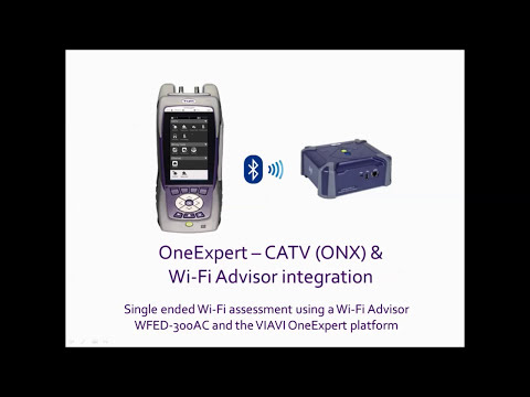 ONX WiFi Test Videos from VIAVI