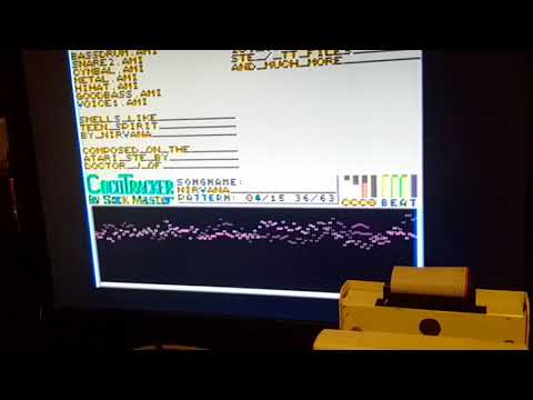 Cocotracker demo using a Disto 2MB coco3 and SDC Pak