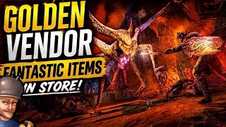 ESO Fantastic Support Sets and Dwemer Furniture Golden Vendor Reviee 