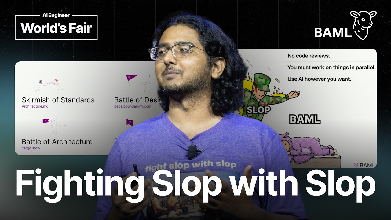 Vaibhav Gupta: Fighting Slop with Slop - AI Engineer