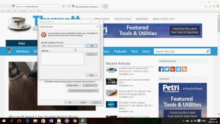 Quick tour of the Internet explorer 11 privacy and security settings