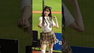 制服が良く似合う女子高生な菲菲 #台湾チア #楽天ガールズ #치어리더 #cheerleader  桃園國際棒球場 2024/8/27【台湾チアTV】