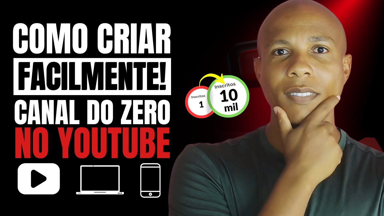 O SEGREDO PARA CRIAR E CONFIGURAR UM CANAL NO YOUTUBE EM 2024 QUE BOMBA EM POUCO TEMPO!