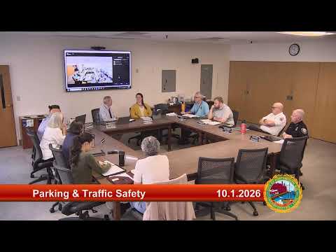 10.1.2026 Parking and Traffic Safety Committee