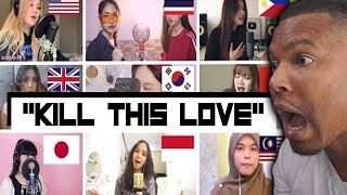 WHO SANG IT BETTER | BLACKPINK - Kill This Love (us ,uk,vietnam,philippines,korea,japan,indonesia)