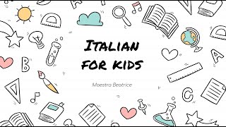 Italian Class For Kids 