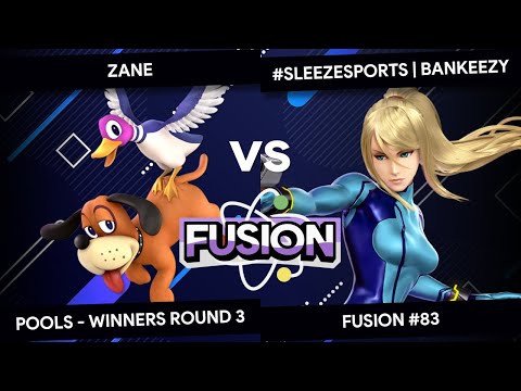 Fusion #83 - Zane (Duck Hunt) vs Bankeezy (Zero Suit Samus) - Pools - Winners Round 3