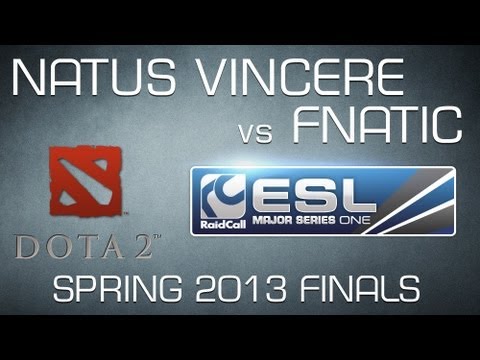 Natus Vincere vs. Fnatic - Spring Finals Quarterfinals - Dota 2 - RaidCall EMS One