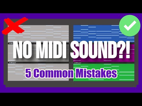 No Sound?! Fix These 5 Common MIDI Mistakes (Works in Any DAW!)