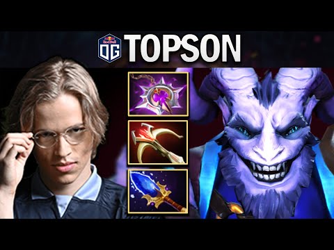 OG.TOPSON RIKI WITH AGHANIMS-DAEDALUS - DOTA 2 7.27 GAMEPLAY