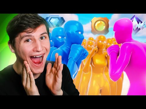 50 BRONZE vs 30 DIA vs 10 UNREAL Player...