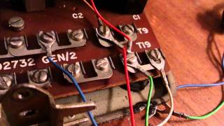 HOW TO CONNECT A NEW LINE CORD TO OLD DIAL TELEPHONE :HD