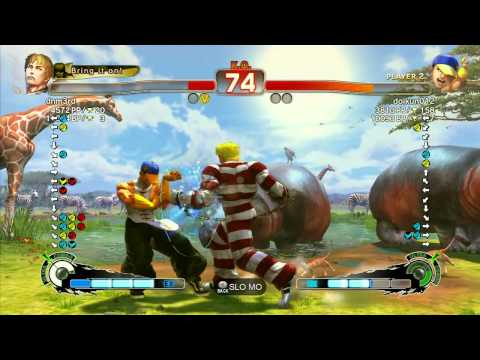 SSF4 AE: Sasaki (Cody) vs doikun012 (Yun) - Ranked Match (720p HD)