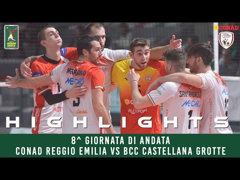 Highlights Reggio Emilia VS Castellana Grotte - 8^ giornata Serie A2