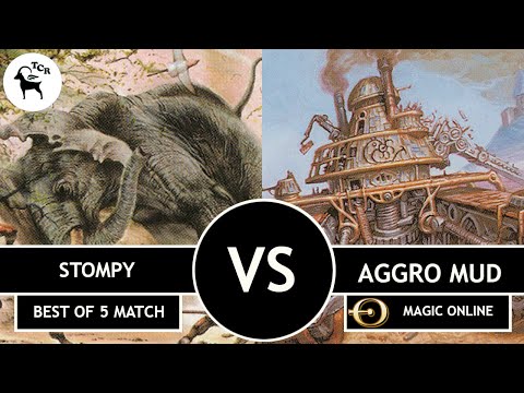 Premodern Stompy vs Aggro MUD - MTGO Best of 5 Match
