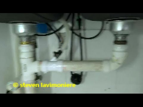 Kitchen Sink Drain Leaking Badly Replaced Properly