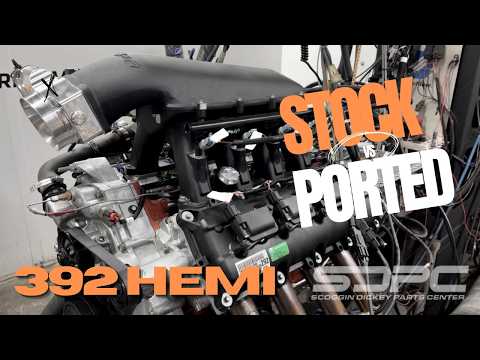 6.4 Hemi Stock VS Mild CNC Ported Heads