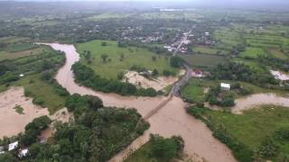 El Río Yasica inunda Veragua, Espaillat, Gaspar Hernández | Noviembre 2, 2016
