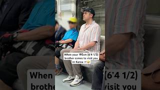 Download lagu When your giant brother visits you in Korea 🇰🇷😅 #korea #seoul #minivlog mp3