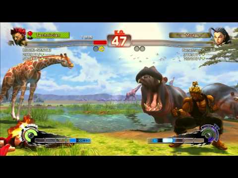 Hibiki-Sentai(Akuma) VS [SOA]Benetnasch__BR(Rose) SSF4 AE 2012