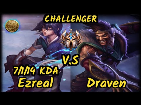 CGA Cody Sun (EZREAL) vs DRAVEN - 7/1/14 KDA BOTTOM ADC CHALLENGER GAMEPLAY - NA v9.7
