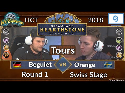 Dreamhack Tours Hearthstone Tour Stop: Beguiet vs Orange - 2018 Day 1 Round 1 Swiss Stage